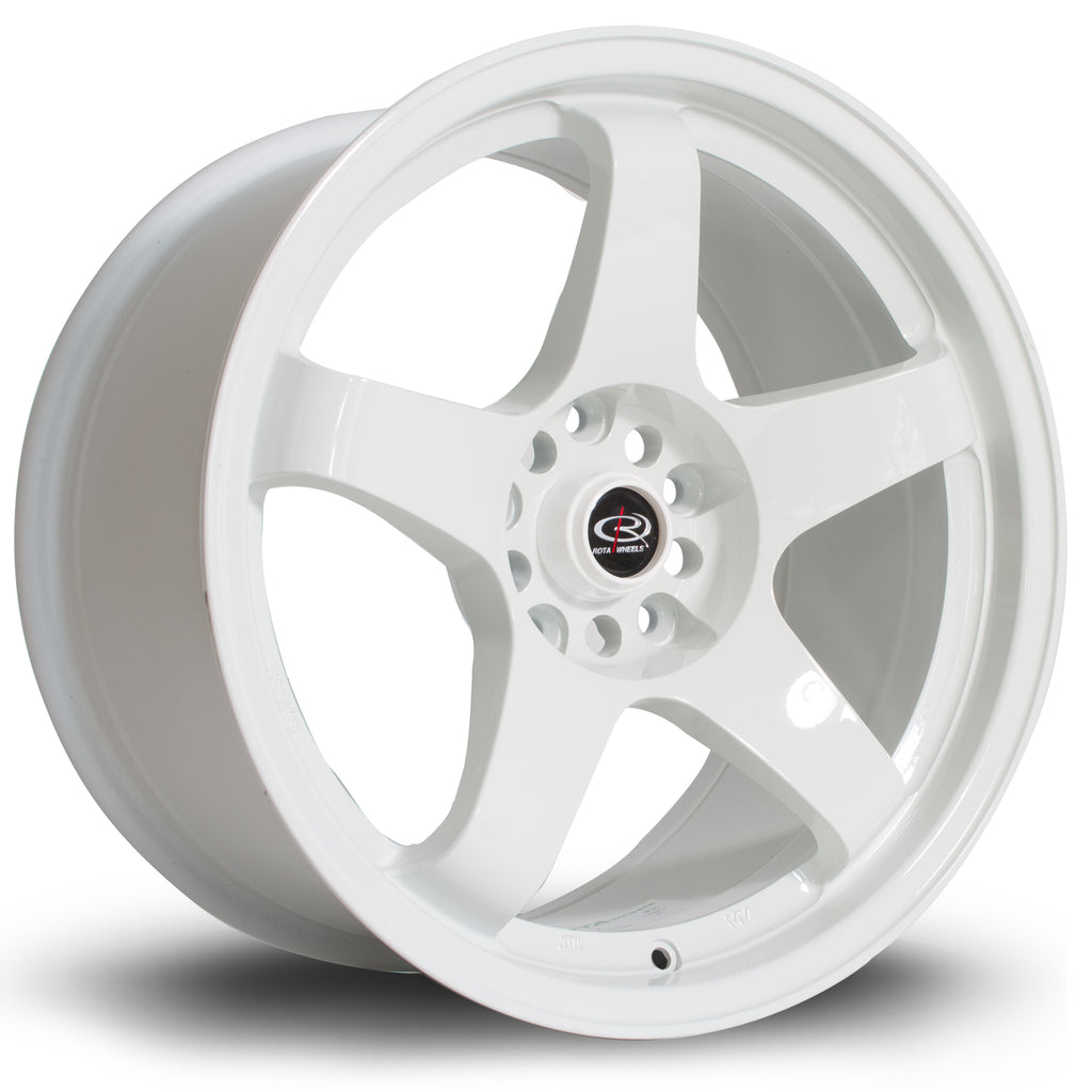 Cerchio in Lega Rota GTR 17x9.5 5x114.3 ET30 White