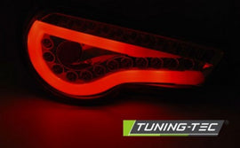 Fari Anteriori per TOYOTA GT86 12-16 LED BAR Neri SEQ