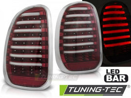 Fanali Posteriori per MINI R60 COUNTRYMAN 10-14 Rossi Bianchi LED BAR
