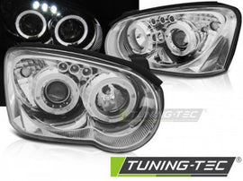 Fari Anteriori per SUBARU IMPREZA II GD 03-05 ANGEL EYES CHROME