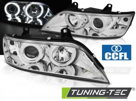 Fari Anteriori ANGEL EYES CCFL CHROME per BMW Z3 E36 01.96-02