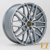 Cerchio in Lega Rota Loaded 20x8.5 5x120 ET35 Gunmetal Machined Face