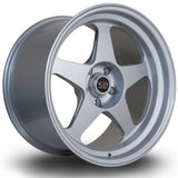 Cerchio in Lega Rota Slipstream 18x10.5 5x114.3 ET12 Silver