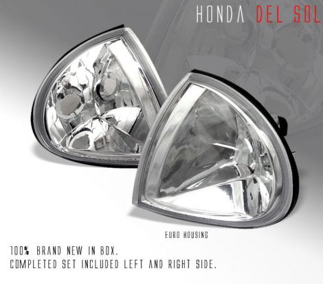 Honda CRX DelSol 92+ Euro Frecce Trasparenti Anteriori