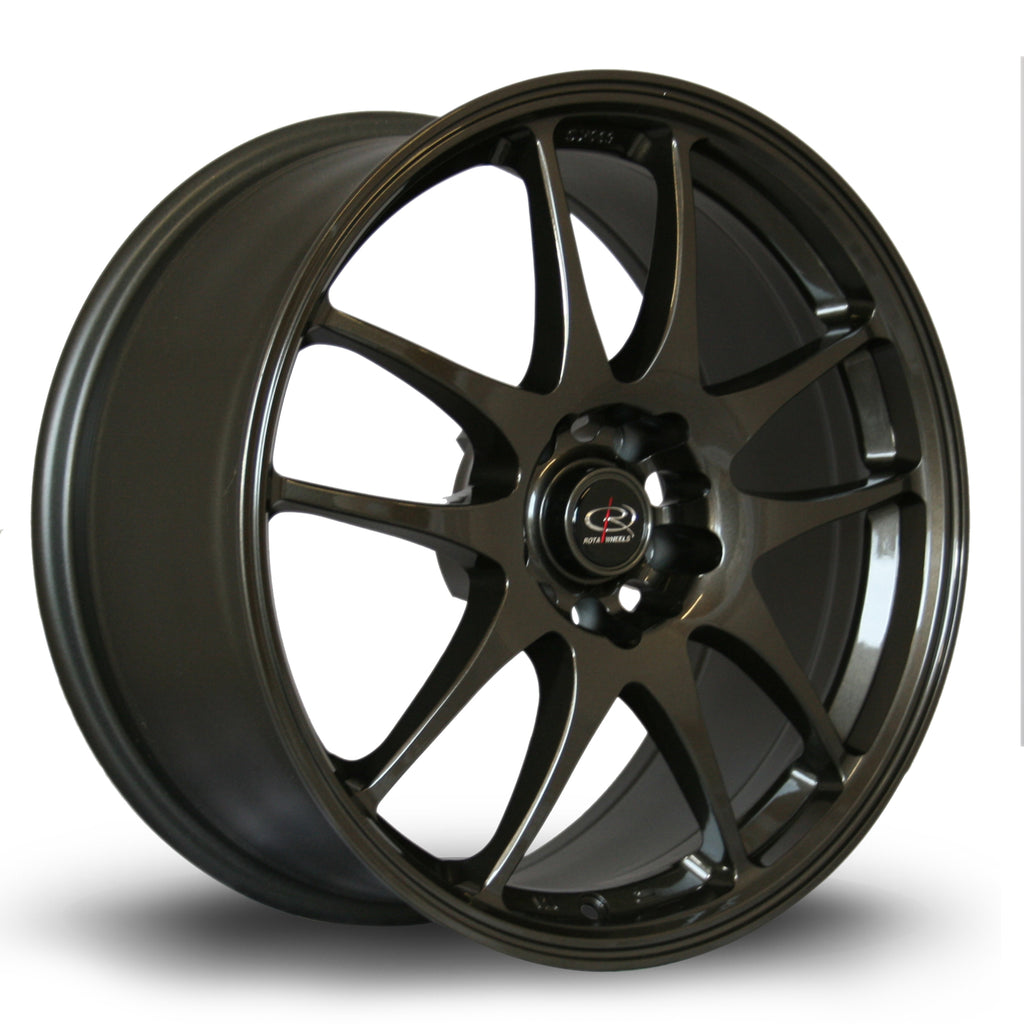 Cerchio in Lega Rota Torque 18x8.5 5x114.3 ET30 Gunmetal