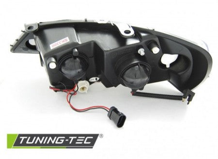 Fari Anteriori per OPEL ASTRA G 09.97-02.04 ANGEL EYES CCFL Neri