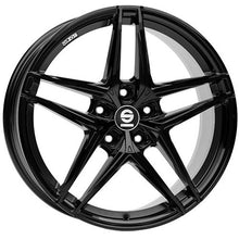 Load image into Gallery viewer, SPARCO RECORD 18x8 et35 5x100 GLOSS BLACK