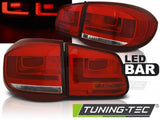 Fanali Posteriori LED BAR Rossi Bianchi per VW TIGUAN 07-07.11