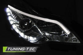 Fari Anteriori per OPEL CORSA D 11-14 DRL CHROME