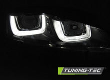 Load image into Gallery viewer, Fari Anteriori U-LED LIGHT DRL Neri per VW GOLF MK7 11.12-17