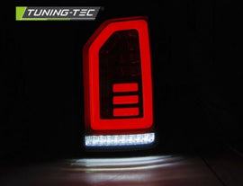 Fanali Posteriori LED BAR SMOKE Neri Rossi per VW T6 15-19