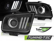 Load image into Gallery viewer, Fari Anteriori per FORD MUSTANG 04-09 TUBE LIGHT Neri