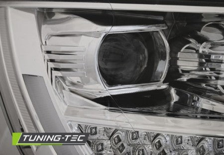 Fari Anteriori TUBE LIGHT DRL CHROME per VW T6 15-19