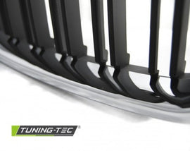 Griglie CHROME Nere SPORT LOOK per BMW Serie 3 F30 / F31 10.11-
