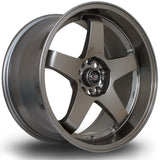 Cerchio in Lega Rota GTR-D 18x9.5 5x114.3 ET25 Bronze