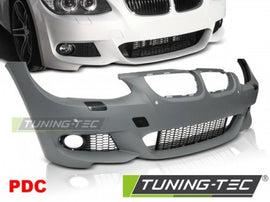 Paraurti Anteriore Sportivo con Fori Sensori di Parcheggio per BMW Serie 3 E92 / E93 10-13 LCI