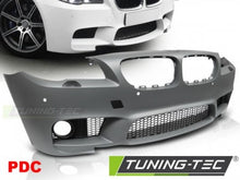 Carica l&#39;immagine nel visualizzatore di Gallery, Paraurti Anteriore Sportivo STYLE con Fori Sensori di Parcheggio per BMW Serie 5 F10 / F11 LCI 07.13-16