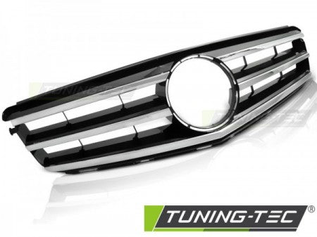 Griglie CHROME Nere per MERCEDES Classe C W204 07-14