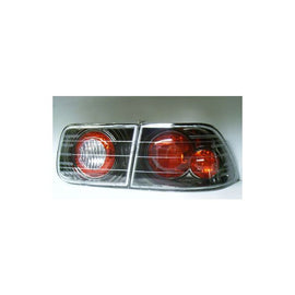 Sonar Fanali Posteriori Interno Nero Interno Chrome Honda Civic EJ EM
