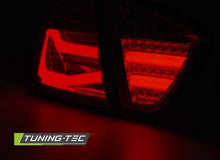 Load image into Gallery viewer, Fanali Posteriori LED BAR Rossi SMOKE per BMW Serie 3 E90 03.05-08.08