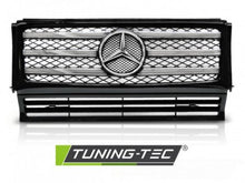 Carica l&#39;immagine nel visualizzatore di Gallery, Griglia Sportiva Nera CHROME per MERCEDES W463 90-12