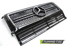 Carica l&#39;immagine nel visualizzatore di Gallery, Griglia Sportiva Nera CHROME per MERCEDES W463 90-12