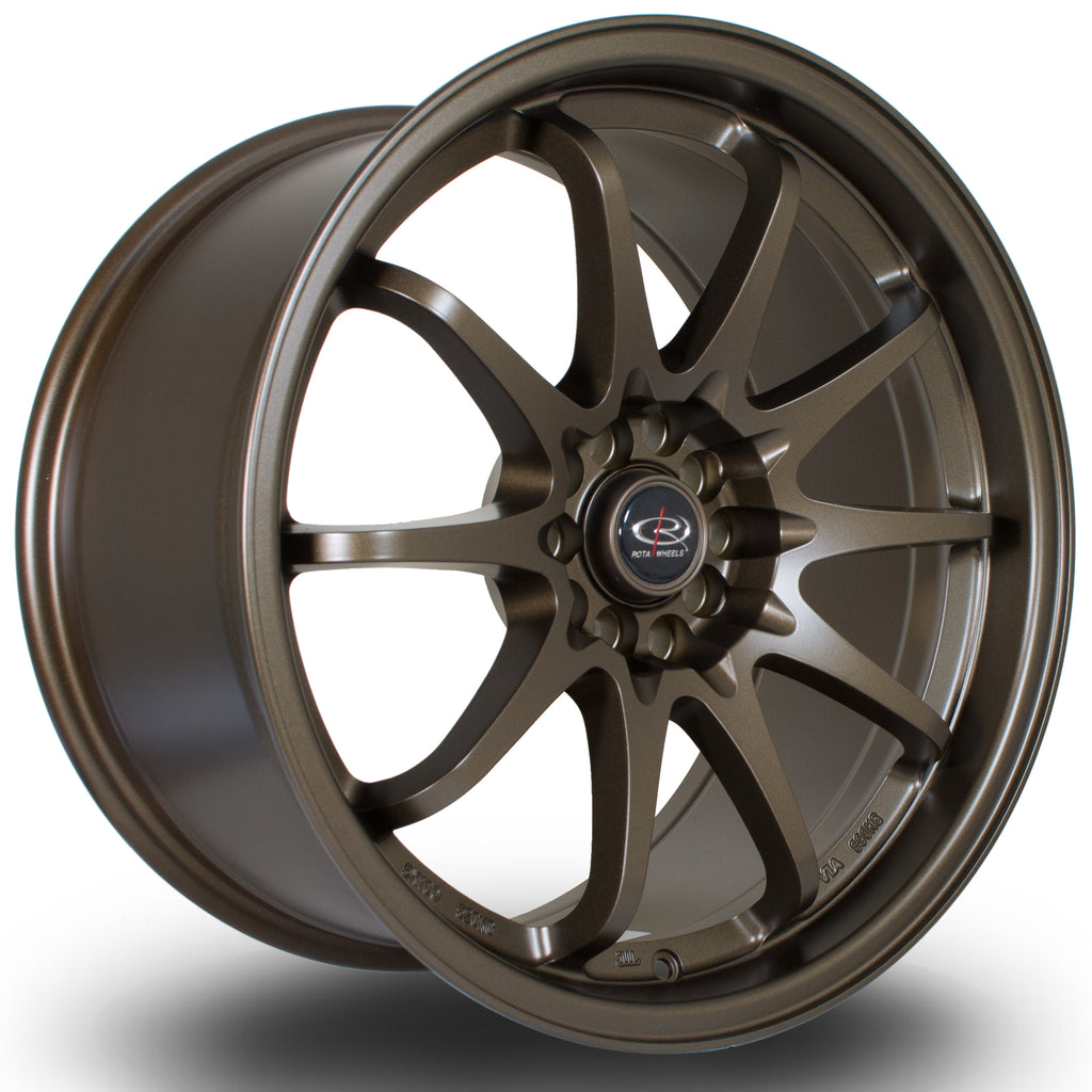 Cerchio in Lega Rota Fighter 18x9.5 5x100/114.3 ET35 Bronze