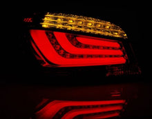 Carica l&#39;immagine nel visualizzatore di Gallery, Fanali Posteriori LED BAR Neri per BMW Serie 5 E60 07.03-02.07