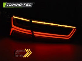 Fanali Posteriori LED BAR Rossi Bianchi sequenziali per AUDI A6 C7 11-14 LIMOUSINE