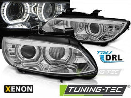 Fari Anteriori Xenon ANGEL EYES LED CHROME AFS per BMW Serie 3 E92/E93 06-10