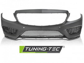 Paraurti Anteriore Sportivo con Fori Sensori di Parcheggio per MERCEDES Classe C W205 14-18