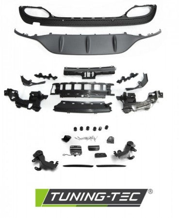 Paraurti Posteriore SPORT con Fori Sensori di Parcheggio per MERCEDES Classe C W205 14-18