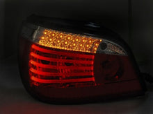 Load image into Gallery viewer, Fanali Posteriori LED Rossi SMOKE sequenziali per BMW Serie 5 E60 07.03-07