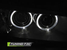 Load image into Gallery viewer, Fari Anteriori ANGEL EYES LED Neri per BMW X3 F25 10-07.14