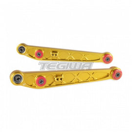 SKUNK2 RACING EK ALPHA SERIES LOWER CONTROL ARMS GOLD