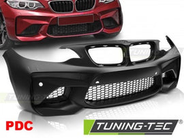 Paraurti Anteriore Sportivo STYLE con Fori Sensori di Parcheggio per BMW Serie 2 F22/F23 13-17