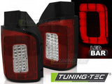 Fanali Posteriori LED BAR Rossi Bianchi per VW T6 15-19 TRANSPORTER