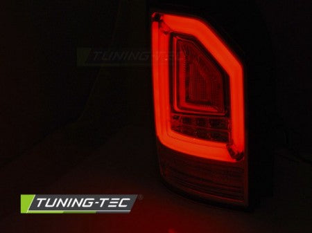 Fanali Posteriori LED BAR Rossi SMOKE sequenziali per VW T6 15-19 OEM BULB