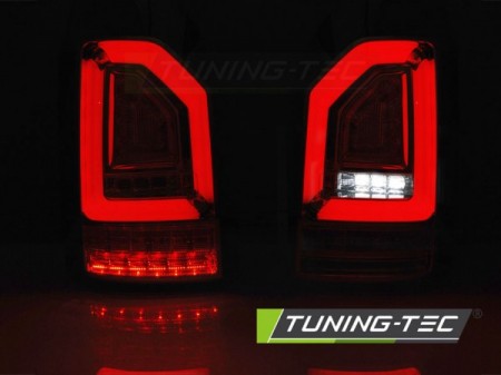 Fanali Posteriori LED BAR Neri sequenziali per VW T6 15-19 OEM BULB