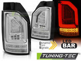 Fanali Posteriori LED BAR CHROME sequenziali per VW T6 15-19 OEM LED