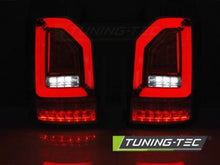 Load image into Gallery viewer, Fanali Posteriori LED BAR Rossi SMOKE sequenziali per VW T6 15-19 OEM LED