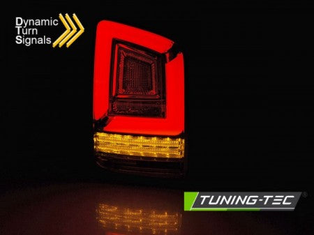 Fanali Posteriori LED BAR Rossi SMOKE sequenziali per VW T6 15-19 TR
