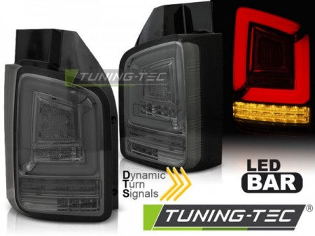 Fanali Posteriori LED BAR SMOKE sequenziali per VW T6 15-19 TR