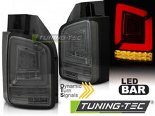 Load image into Gallery viewer, Fanali Posteriori LED BAR SMOKE sequenziali per VW T6 15-19 TR