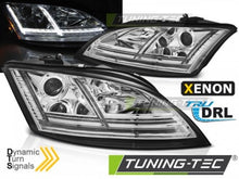 Load image into Gallery viewer, Fari Anteriori XENON LED DRL CHROME sequenziali per AUDI TT 8J 06-10