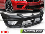 Paraurti Anteriore Sportivo STYLE con Fori Sensori di Parcheggio per BMW Serie 5 G30 G31 17-20