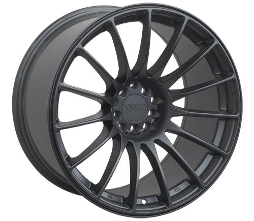 Cerchio in Lega XXR 550 18x8.75 ET36 5x100/114.3 FLAT BLACK