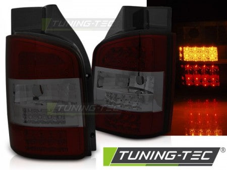 Fanali Posteriori LED Rossi SMOKE per VW T5 04.03-09 TRASNPORTER