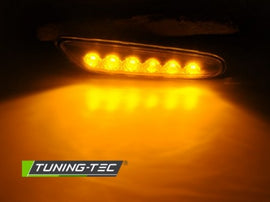 Frecce Parafanghi CHROME LED per BMW Serie 3 E46 / Serie 5 E60 / Serie 1 E87 / Serie 3 E90