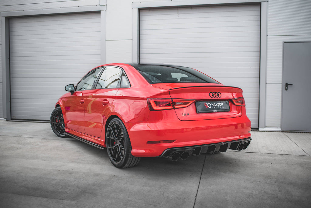 Diffusori Sotto Minigonne V.1 Audi S3 / A3 S-Line 8V / 8V FL Sedan